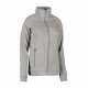 Світшот на блискавці жіночий ID Full Zip сірий меланж - 0629210L