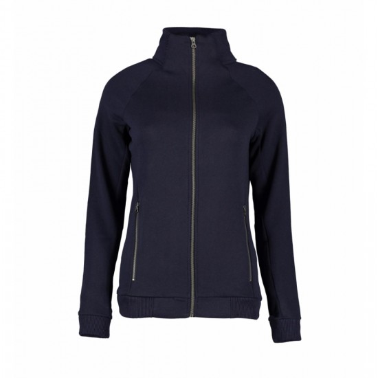 Світшот на блискавці жіночий ID Full Zip темно-сіній - 0629790L