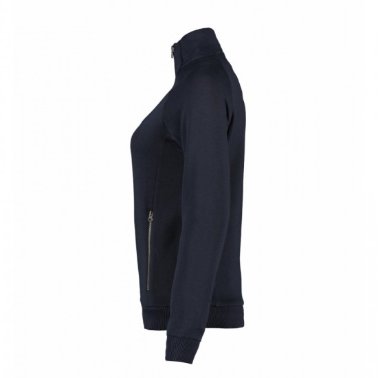 Світшот на блискавці жіночий ID Full Zip темно-сіній - 0629790L