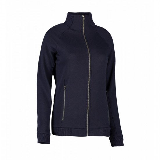 Світшот на блискавці жіночий ID Full Zip темно-сіній - 0629790L