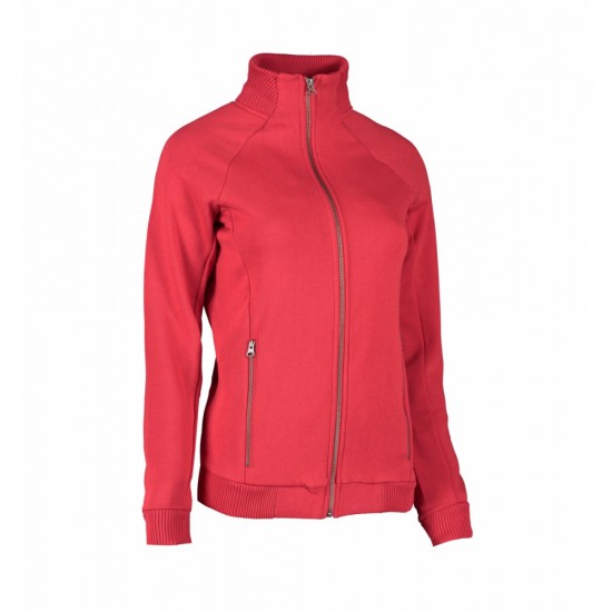 Світшот на блискавці жіночий ID Full Zip червоний - 0629330XXL Світшот на блискавці жіночий ID Full Zip червоний - 0629330XXL