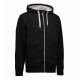 Худі на блискавці чоловіче ID Bonded чорний - 0630900L
