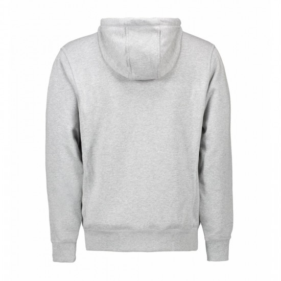 Худі на блискавці чоловіче ID Bonded сірий меланж - 06302103XL