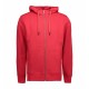 Худі на блискавці чоловіче ID Core червоний - 0638330S