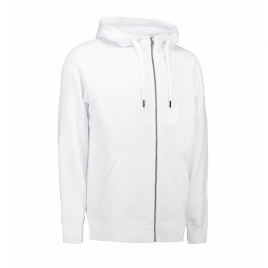 Худі на блискавці чоловіче ID Core білий - 0638001L