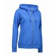 Худі на блискавці жіноче ID Core лазурний - 0639735XXL