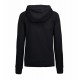 Худі на блискавці жіноче ID Core чорний - 0639900S