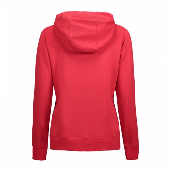 Худі на блискавці жіноче ID Core червоний - 0639330XL