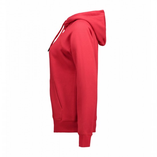 Худі на блискавці жіноче ID Core червоний - 0639330XL