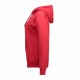 Худі на блискавці жіноче ID Core червоний - 0639330XL