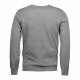 Пуловер чоловічий з V-вирізом ID BUSINESS сірий меланж - 0640210XXL