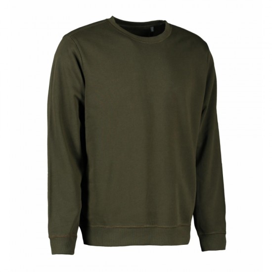 Світшот чоловічий ID Оrganic оливковий - 0682570L