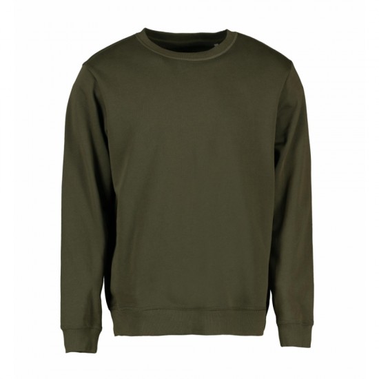 Світшот чоловічий ID Оrganic оливковий - 0682570L