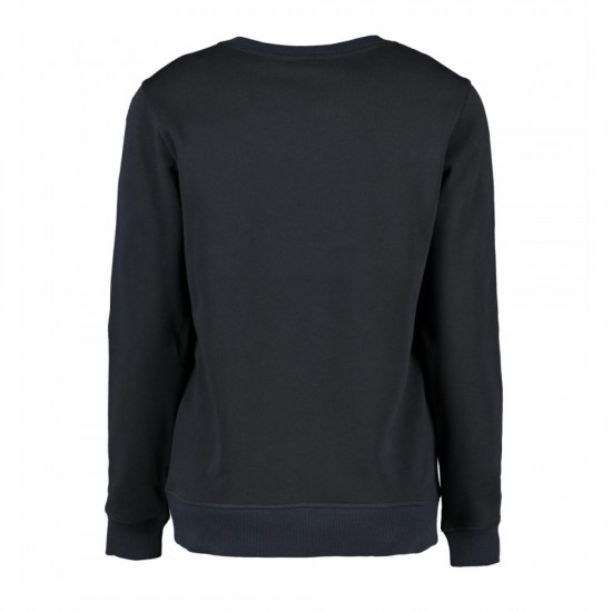 Світшот жіночий ID Оrganic темно-синій - 0683790L