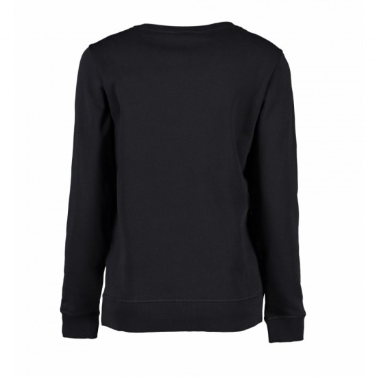 Світшот жіночий ID Оrganic чорний - 0683900M