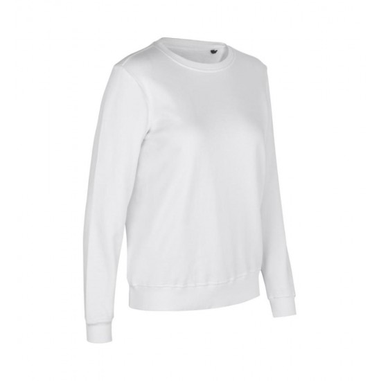 Світшот жіночий ID Оrganic білий - 0683001XS