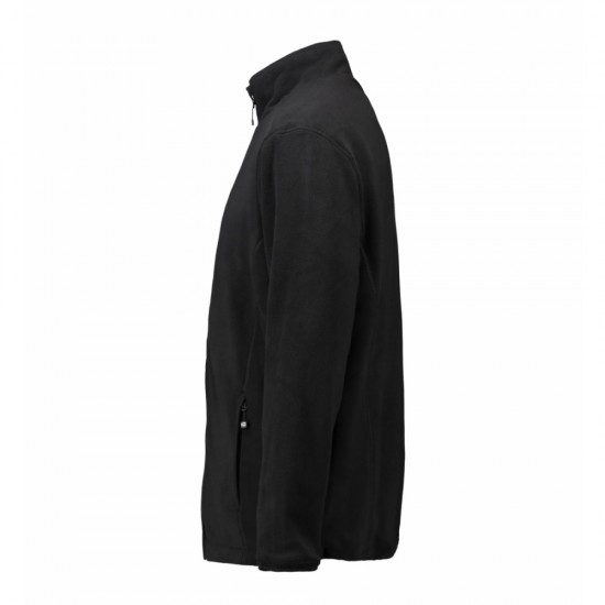 Куртка флісова чоловіча ID з коміром-стійкою чорний - 0816900M