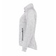 Куртка флісова жіноча стьобана ID сірий меланж - 08272104XL