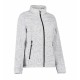Куртка флісова жіноча стьобана ID сірий меланж - 0827210M