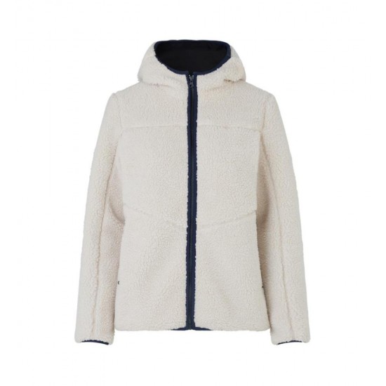 Куртка з шерпи жіноча ID Pile білий2 - 0829110XXL