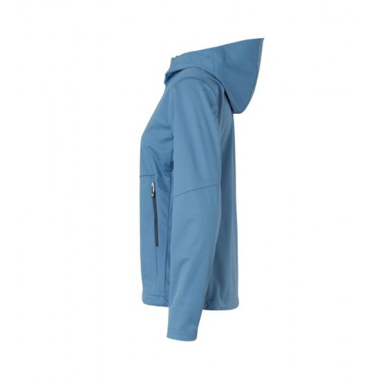 Куртка софтшелл жіноча Light блакитно-пудровий - 0837689S