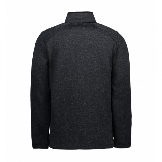 Куртка флісова чоловіча ID Zip'n'Mix вугільний меланж - 0847205M