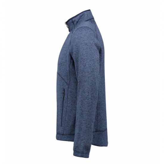 Куртка флісова чоловіча Zip'n'Mix темно-синій меланж - 08477964XL