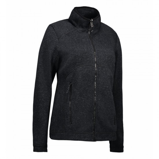 Куртка флісова жіноча ID Zip'n'Mix вугільний меланж - 0848205XL