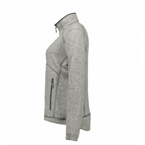 Куртка флісова жіноча Zip'n'Mix сірий меланж - 08482103XL
