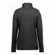 Куртка флісова з коміром-стійкою жіноча ID антрацит меланж - 0851230S
