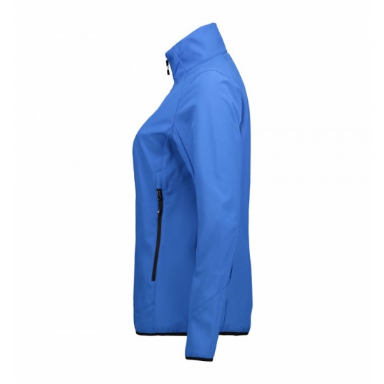 Куртка софтшел жіноча ID Jacket лазурний - 0856735M
