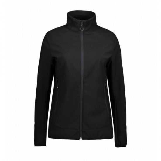 Куртка софтшел жіноча ID Jacket чорний - 0856900M