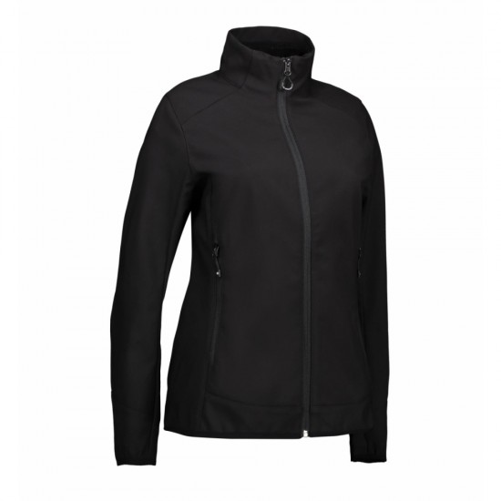 Куртка софтшел жіноча ID Jacket чорний - 0856900M