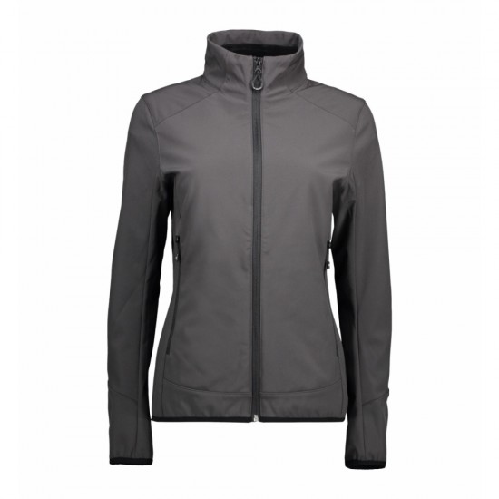 Куртка софтшел жіноча ID Jacket сріблясто-сірий - 0856265XL