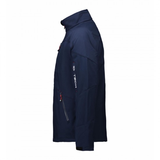 Куртка софтшел чоловіча ID Contrast темно-сіній - 0872790S