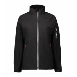 Куртка софтшел жіноча ID Contrast чорний - 0873900M