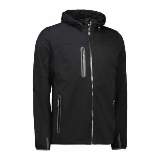 Куртка софтшел чоловіча ID Basic чорний - 0875900S