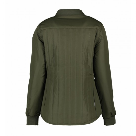 Куртка спортивна жіноча ID Thermal оливковий - 0887570L