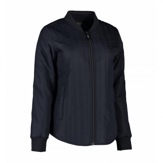 Куртка спортивна жіноча ID Thermal темно-сіній - 08877903XL