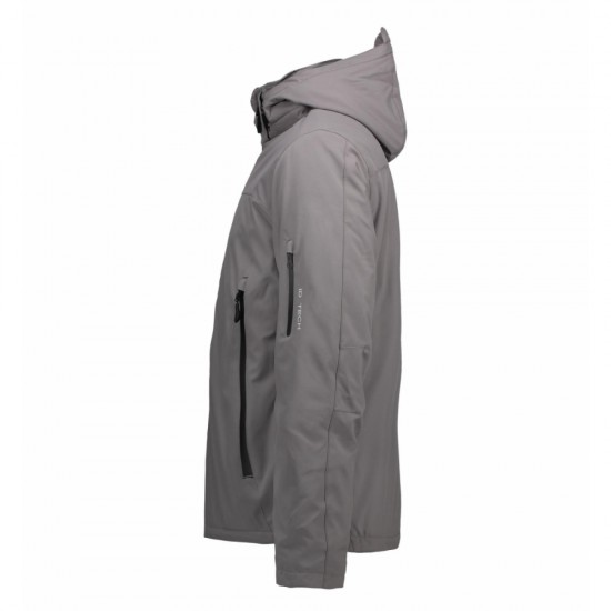 Куртка чоловіча зимова ID SOFT SHELL сірий - 0898260XL