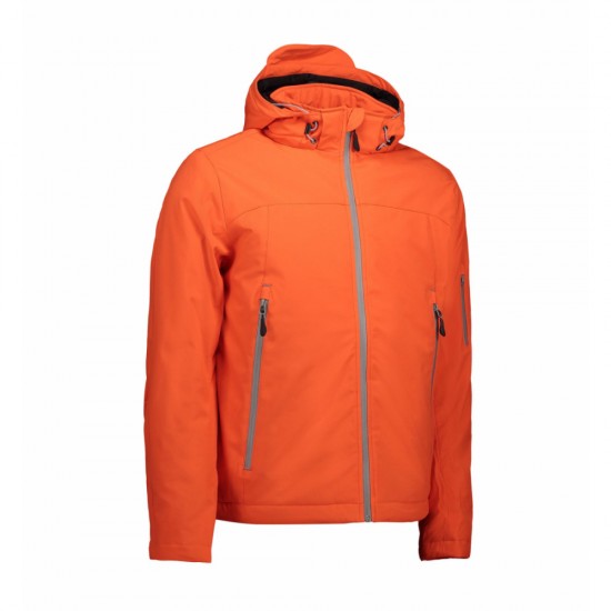 Куртка чоловіча зимова ID SOFT SHELL помаранчевий - 0898350S