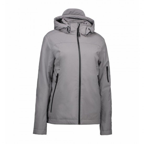 Куртка жіноча зимова ID SOFT SHELL сірий - 0899260XXL