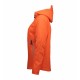 Куртка жіноча зимова ID SOFT SHELL помаранчевий - 0899350XXL
