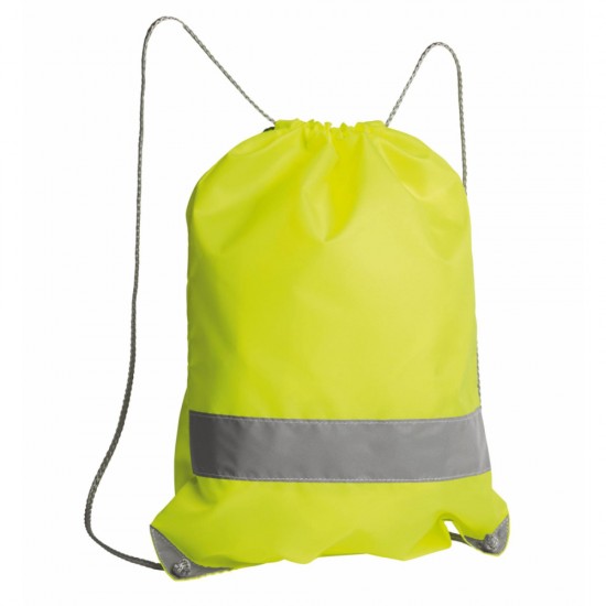 Рюкзак-мішок ID Gym зі світловідбивачем неоновий жовтий - 1850430TUN