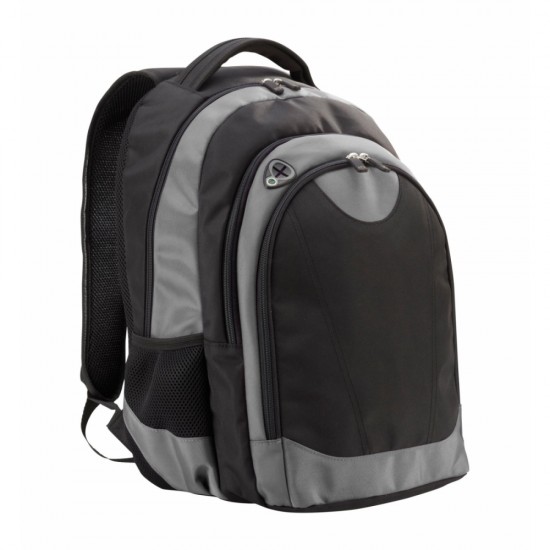 Рюкзак ID для ноутбука чорний/сірий - 1864260