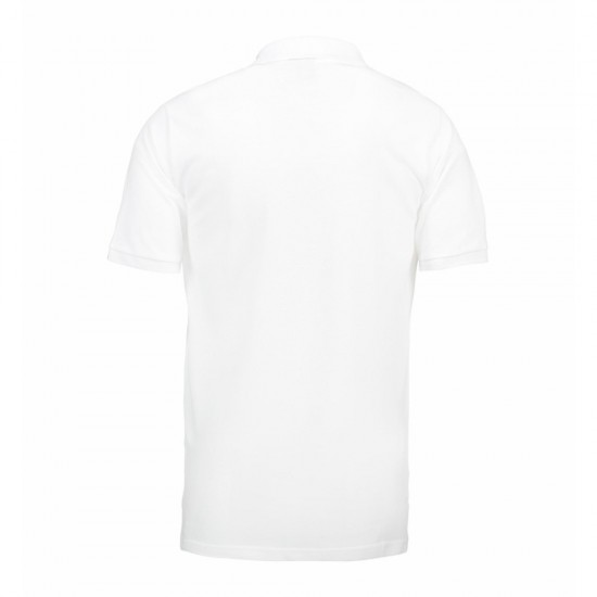 Футболка поло чоловіча ID Yes білий - 2020001S