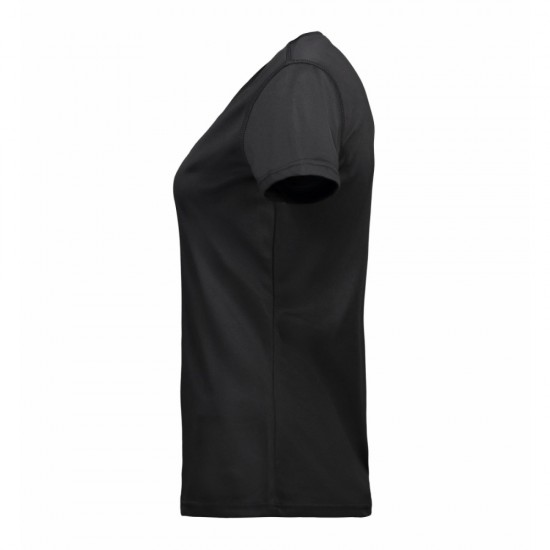 Футболка жіноча ID Yes Active чорний - 2032900M