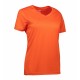 Футболка жіноча ID YES Active помаранчевий - 2032350XL