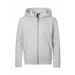 Худі на блискавці дитяче ID Core сірий меланж - 406382108/10