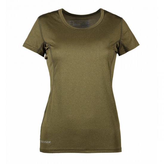 Футболка жіноча Geyser Active оливковий меланж - G11002562S